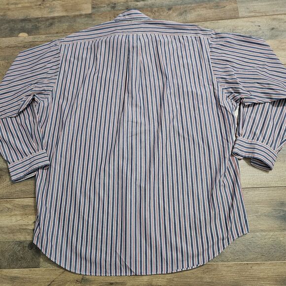 Ralph Lauren Shirt Mens XL Blake Striped Long Sleeve Button Down Cotton Career - Picture 7 of 10